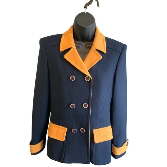 Luca Luca vintage womens jacket made in Italy 34 chest 24 long - Picture 1 of 9